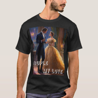 T-shirt Titre tendance et amusant : "Restez Cool, restez D