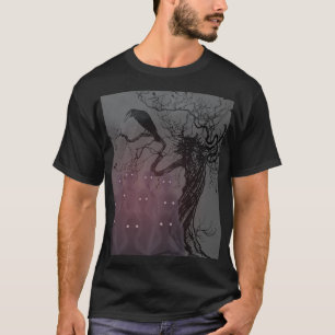 T-shirt TitreGothique Créature Sombre Collective Troublant