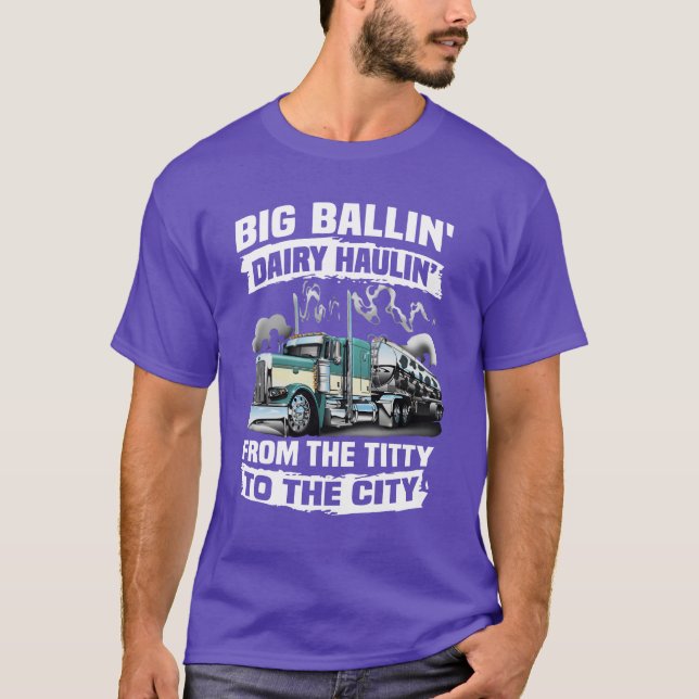 T-shirt TITTYO CITY drôle (Devant)