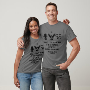 T-shirt Titus 3:2 KJV Bible Verse Écriture Citation Unisex