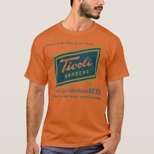 T-shirt Tivoli Gardens Bière Rétro Déficit Breweriana