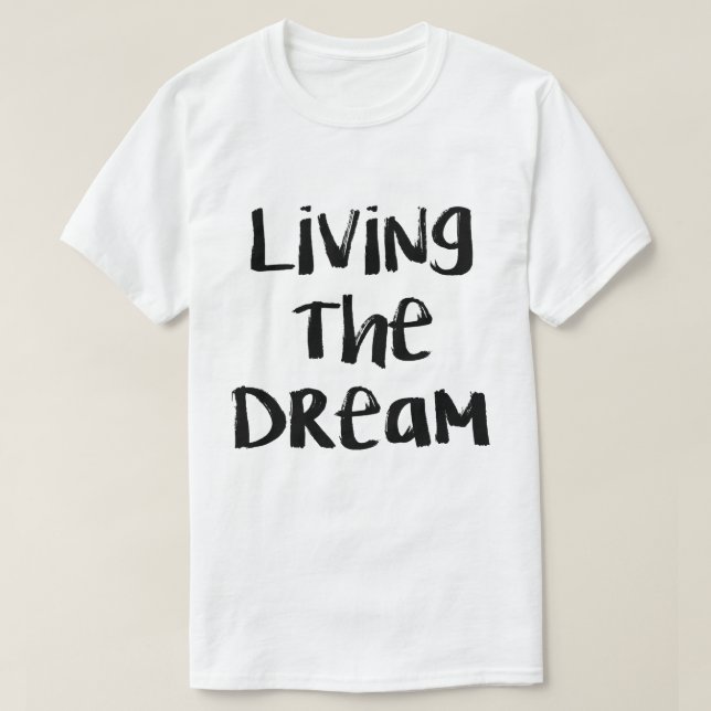 T-shirt TJG vivant le rêve (Design devant)