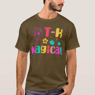 T-shirt TK est la licorne magique Transitoire maternelle T