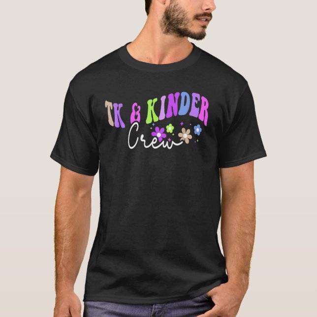 T-shirt TK & Kinder Crew Prof TK Groovy Maternelle Transit (Devant)