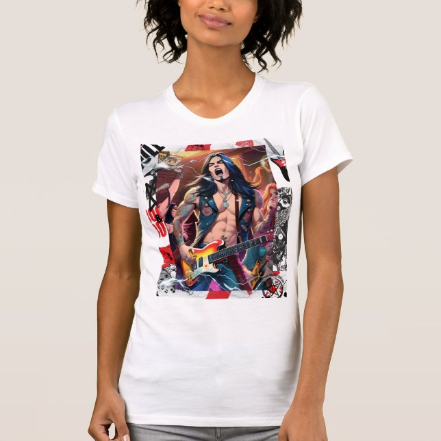 T-shirt TLES Woman's Original Design Animé Tee (Devant)