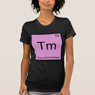 T-shirt Tm - Méditation Transcendantale Élément Chimique T