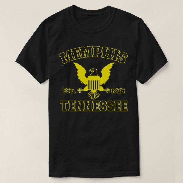 T-shirt TN Memphis Tennessee Memphis (Design devant)