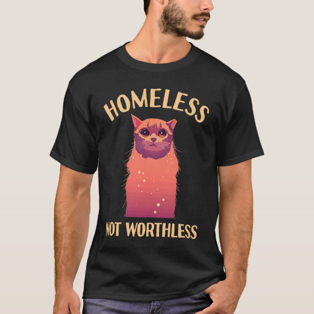 T-shirt TNR Capture Stérilisation Relâcher Chat Sauvage (Devant)