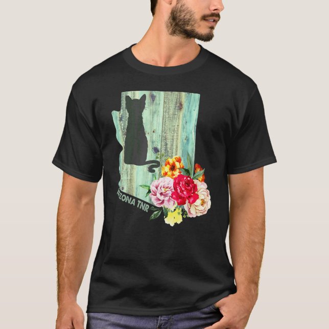 T-shirt Tnr Piégeage Stérilisation Retour Chat Errant Défe (Devant)