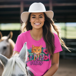 T-shirt TNR Vibes Piège Neutre Retour Chat Secourt