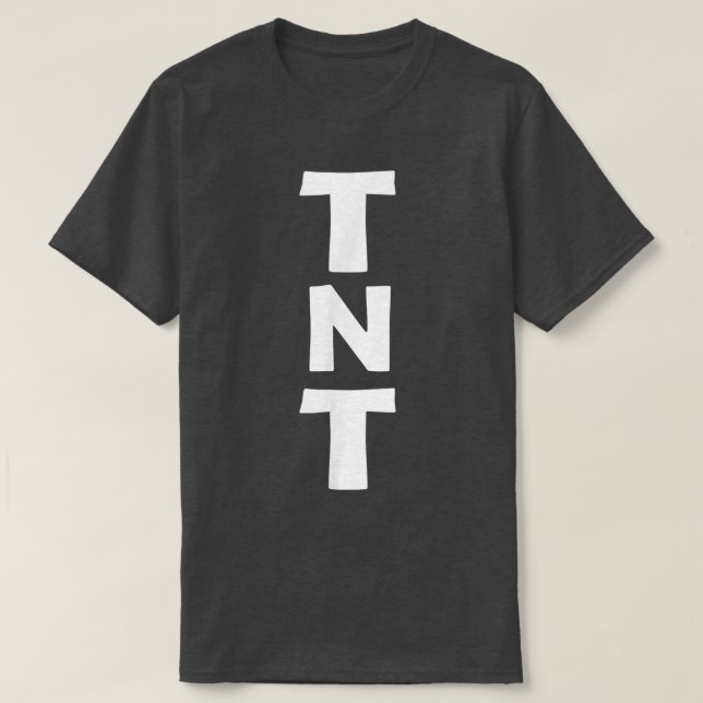T-shirt Tnt Dynamite Facile Dernière minute Halloween Cost (Design devant)