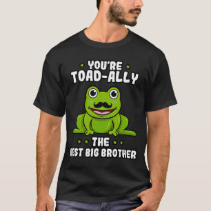 T-shirt Toad Ally The Best Big Brother Frog  Toad Big Bro