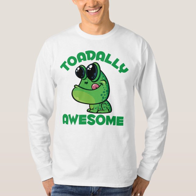 T-shirt Toad de Cartoon Joyeux (Devant)
