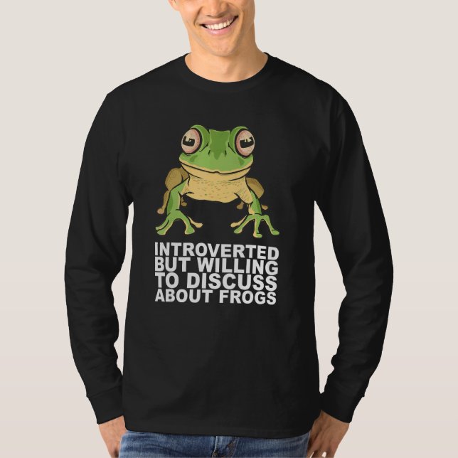 T-shirt Toad Pet Étudier Capteur de grenouille 20 (Devant)