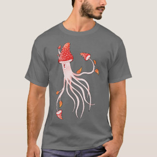 T-shirt Toadstool Squid
