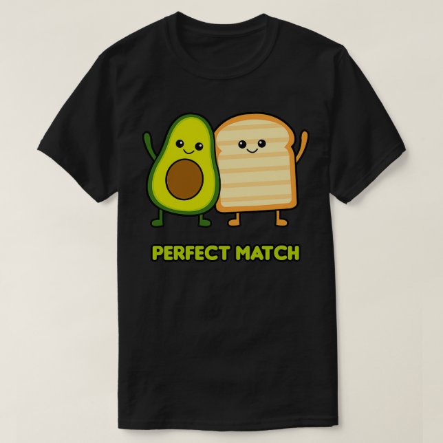 T-shirt Toast Avocado 17 (Design devant)