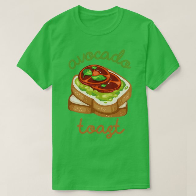 T-shirt Toast Avocado 2 1 (Design devant)