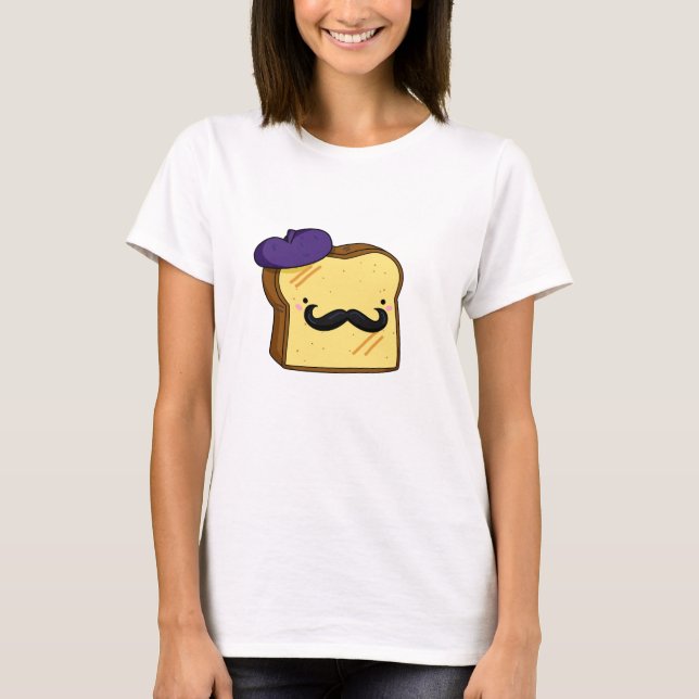 T-shirt Toast de Cute Kawaii (Devant)