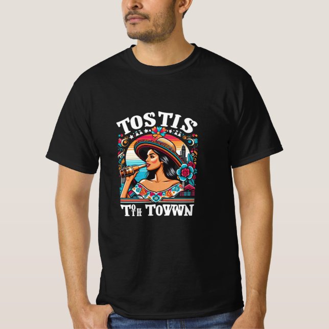 T-shirt Toast de la ville (Devant)