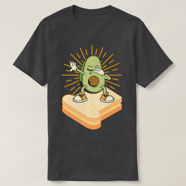 T-shirt Toast de l'Avocado costume de levage (Design devant)