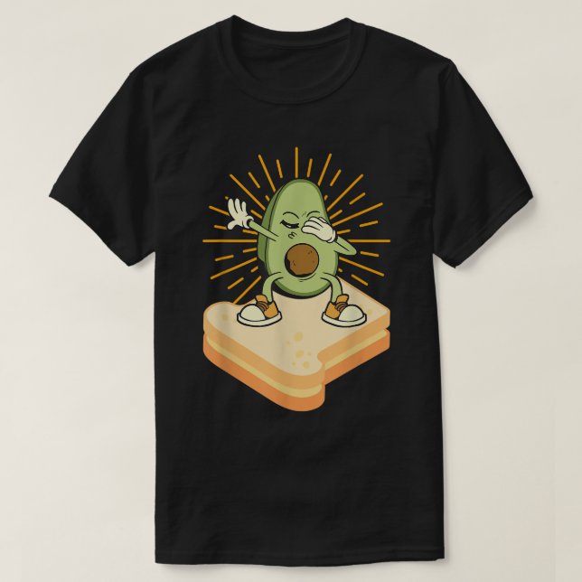 T-shirt Toast de l'Avocado costume de levage (Design devant)