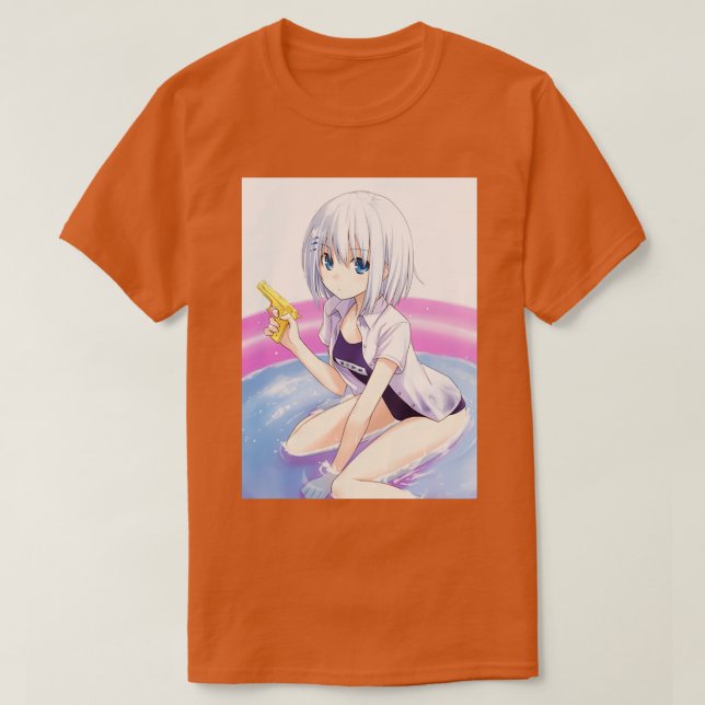 T-shirt Tobiichi Origami Date Un Dessin Artistique En Dire (Design devant)