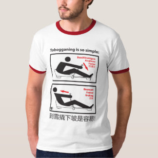 T-shirt Tobogganing est si simple !