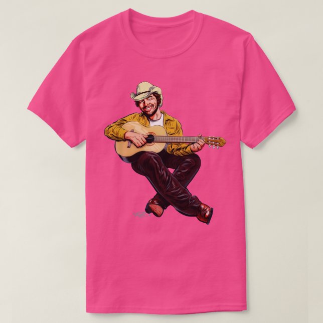 T-shirt Toby Keith Illustration de Paul Cemmick (Design devant)