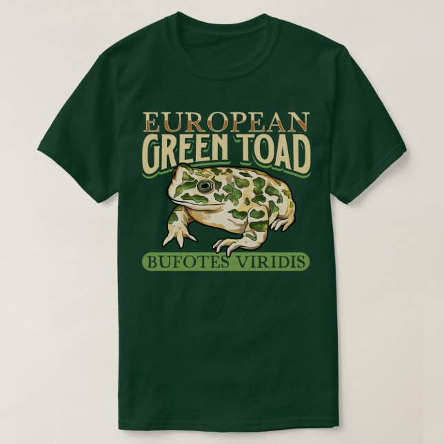 T-shirt Toc vert européen (Design devant)