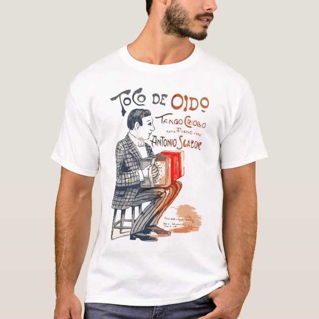 T-shirt Toco de Oido Tango (Devant)