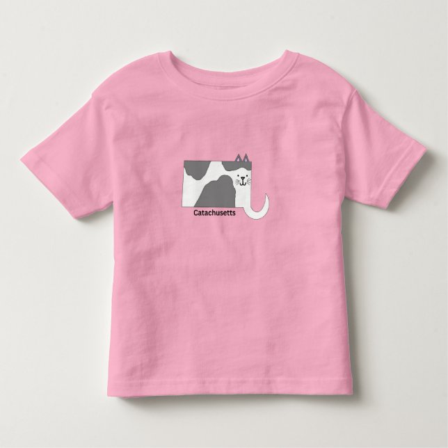 T-shirt Toddler Catachusetts du Massachusetts (Devant)