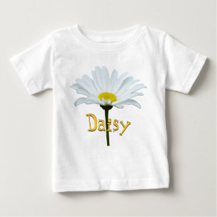 T-shirt Toddler Daisy Personnaliser Chemise bébé D