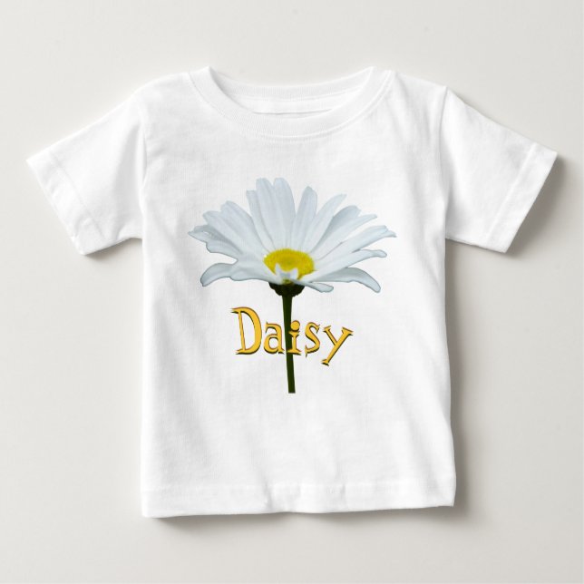 T-shirt Toddler Daisy Personnaliser Chemise bébé D (Devant)