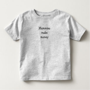 T-shirt Toddler de Mummies Tongue Twister
