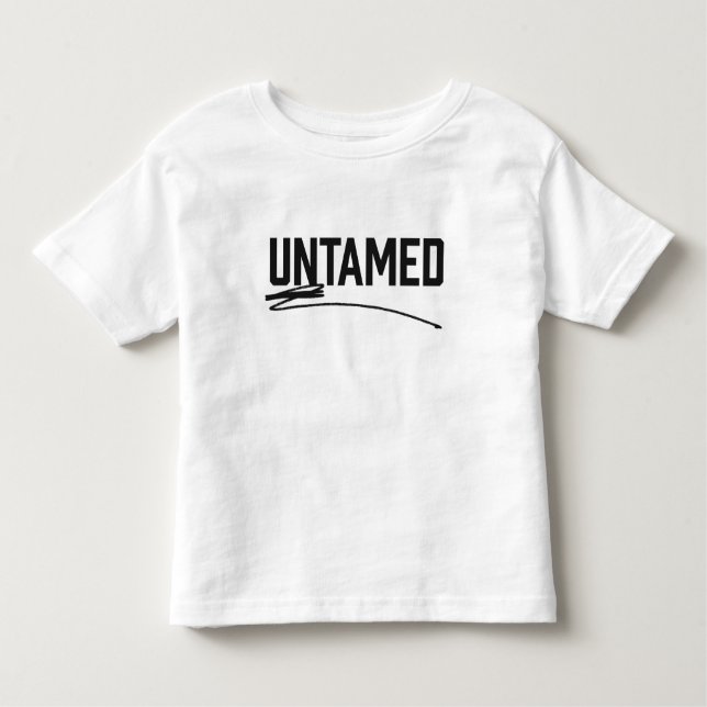 T-shirt Toddler non dompté (Devant)