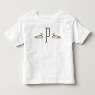 T-shirt Toddler Personnalisé Mallard Duck