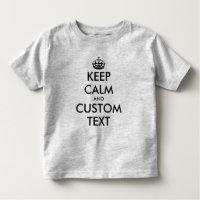 T-shirt Toddler pour le mème de calme personnalisé