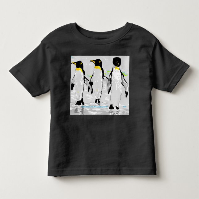 T-Shirt Toddlers - Pingouins (Devant)