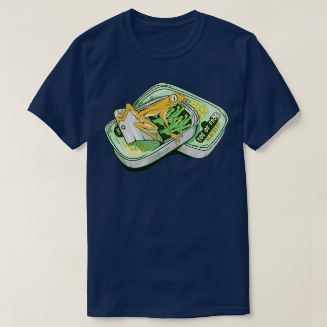 T-shirt Toe de grenouille Shakespeare (Design devant)