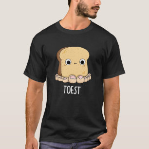 T-shirt Toest Drôle Toest Toast Avec Jeu D'Orteils Jeu BG 
