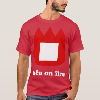 T-shirt tofu en feu