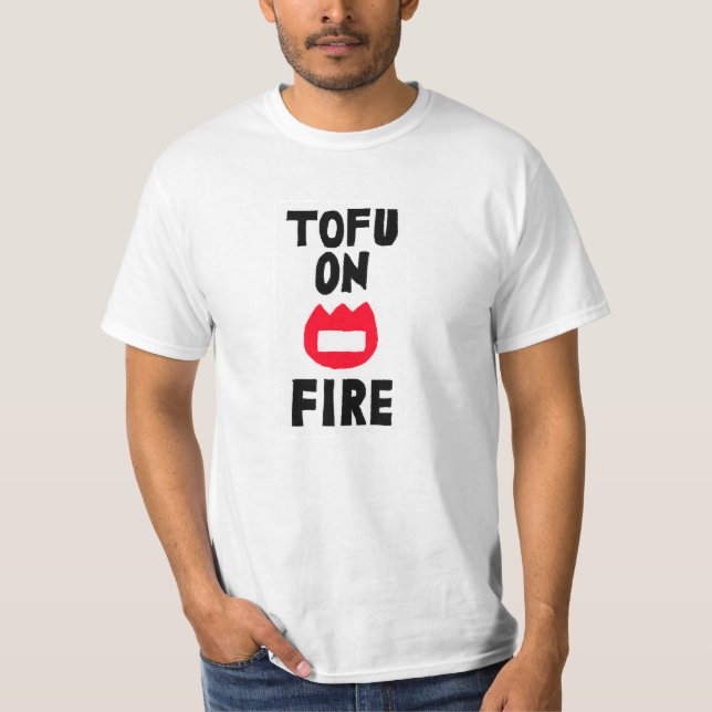 T-SHIRT TOFU ON FIRE (Devant)