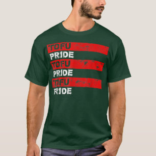 T-shirt Tofu Pride Vegetarian Vegetarian Veggi déclaration
