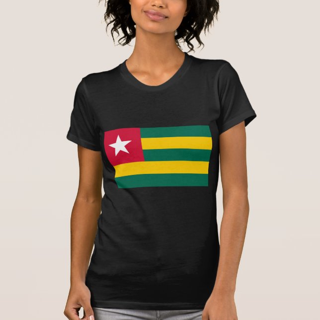 T-shirt Togo - Produits Drapeaux (Devant)