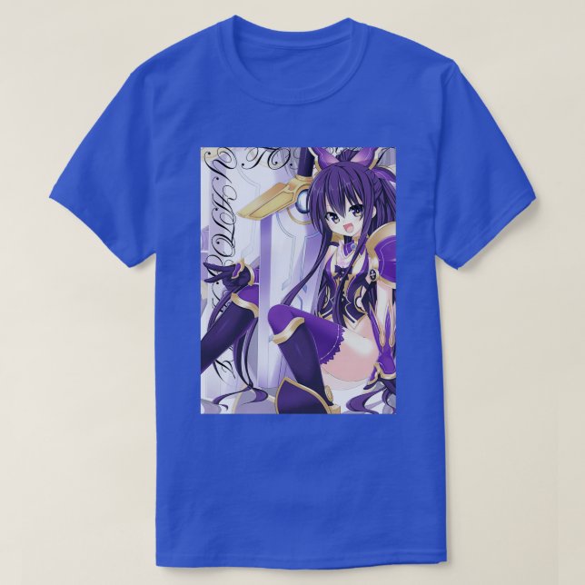 T-shirt Tohka Yatogami Date Une Peinture En Direct (Design devant)