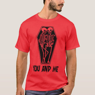 T-shirt toi et moi, fille halloween