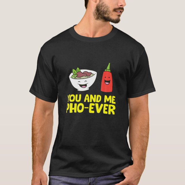 T-shirt Toi Et Moi, Pho Jamais Ramen Pho Soupe (Devant)