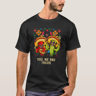 T-shirt Toi Moi et Tacos Taco Mexicain Mexique Nourriture 