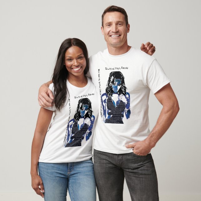 T-shirt Toile Abstraite (Unisexe)