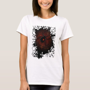 T-shirt Toile d'araignée Veuve noire Gothique Sombre Édge